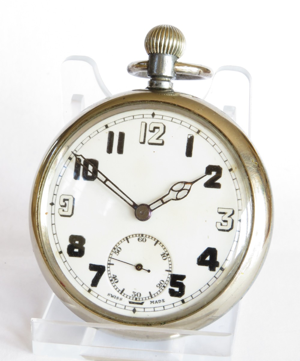 1940s GSTP military pocket watch