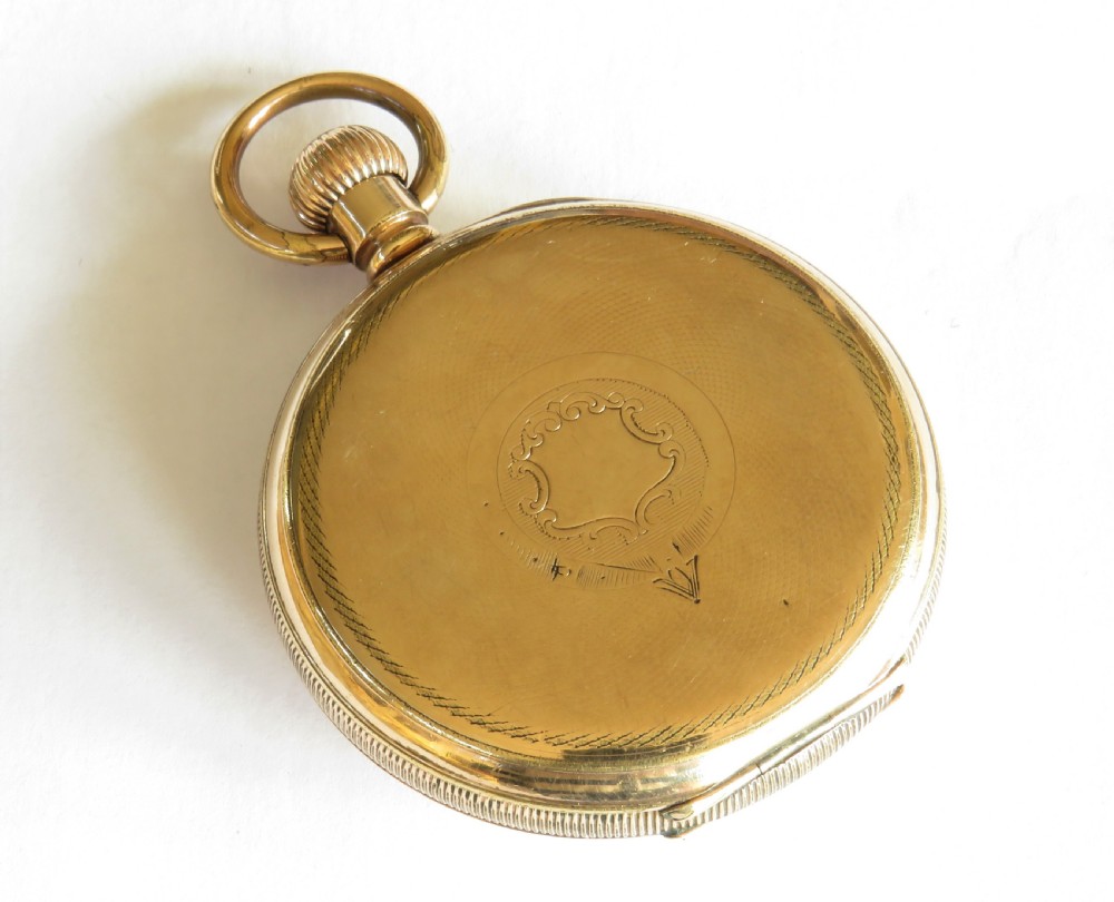 Waltham half hunter pocket watch, 1905 View VI