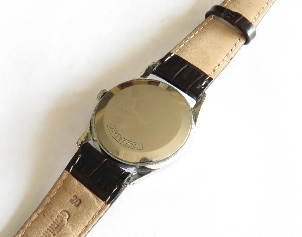 Gents 1950s Tissot Visodate Camping wrist watch View IV