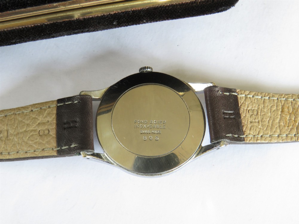 Gents 1950s Lanco wrist watch View IV