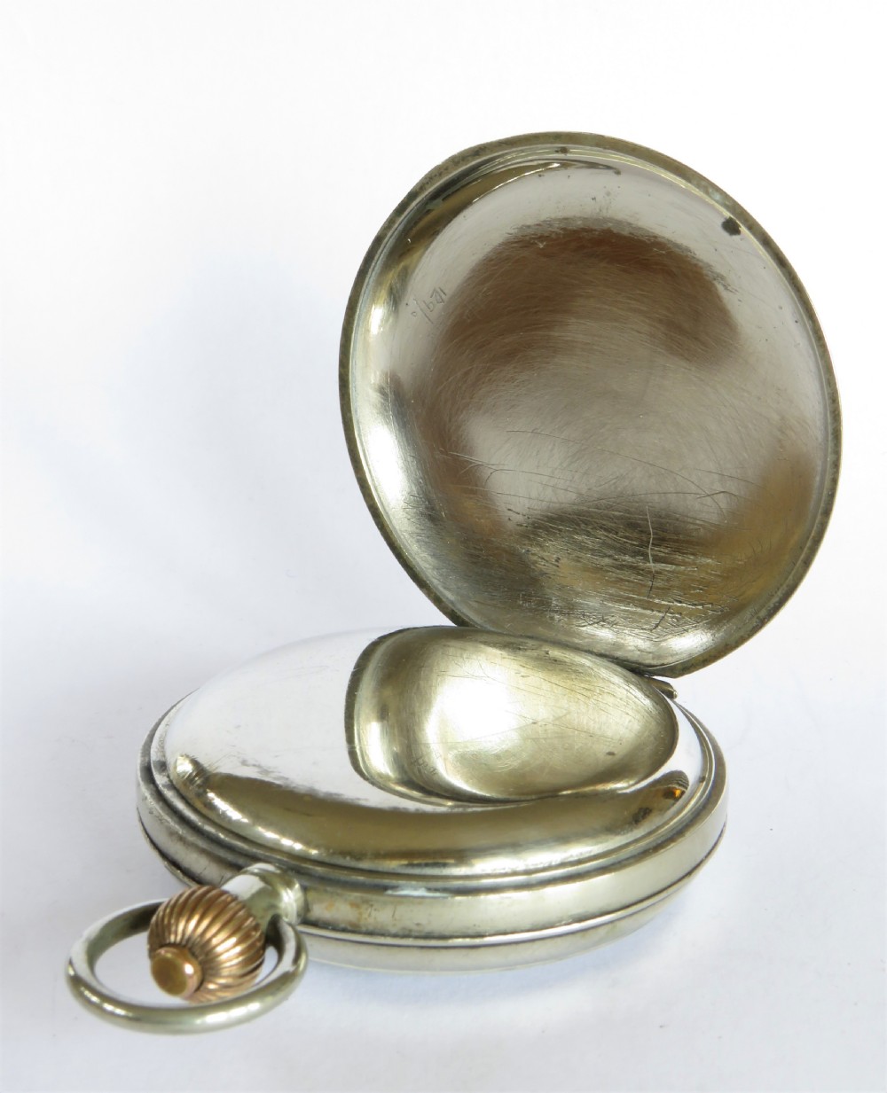 Minerva chronograph pocket watch, c1920 View IV
