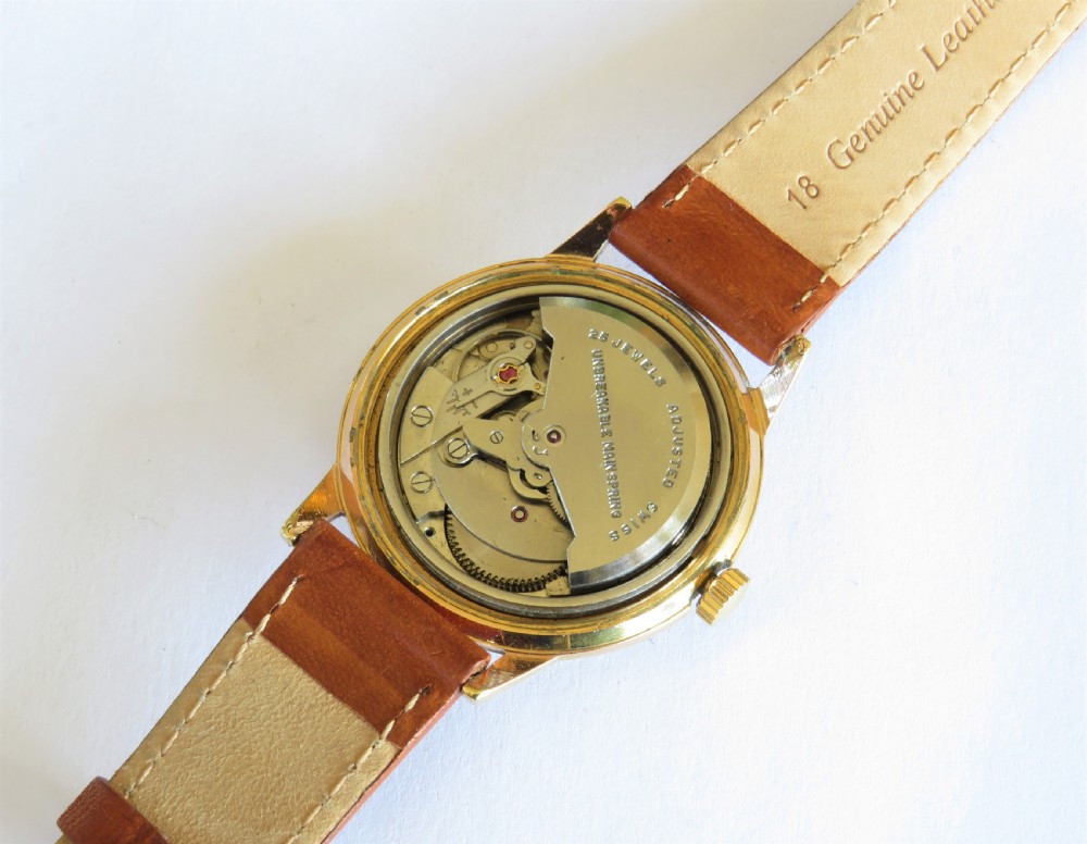 Gents 1950s MuDu Doublematic wrist watch View III