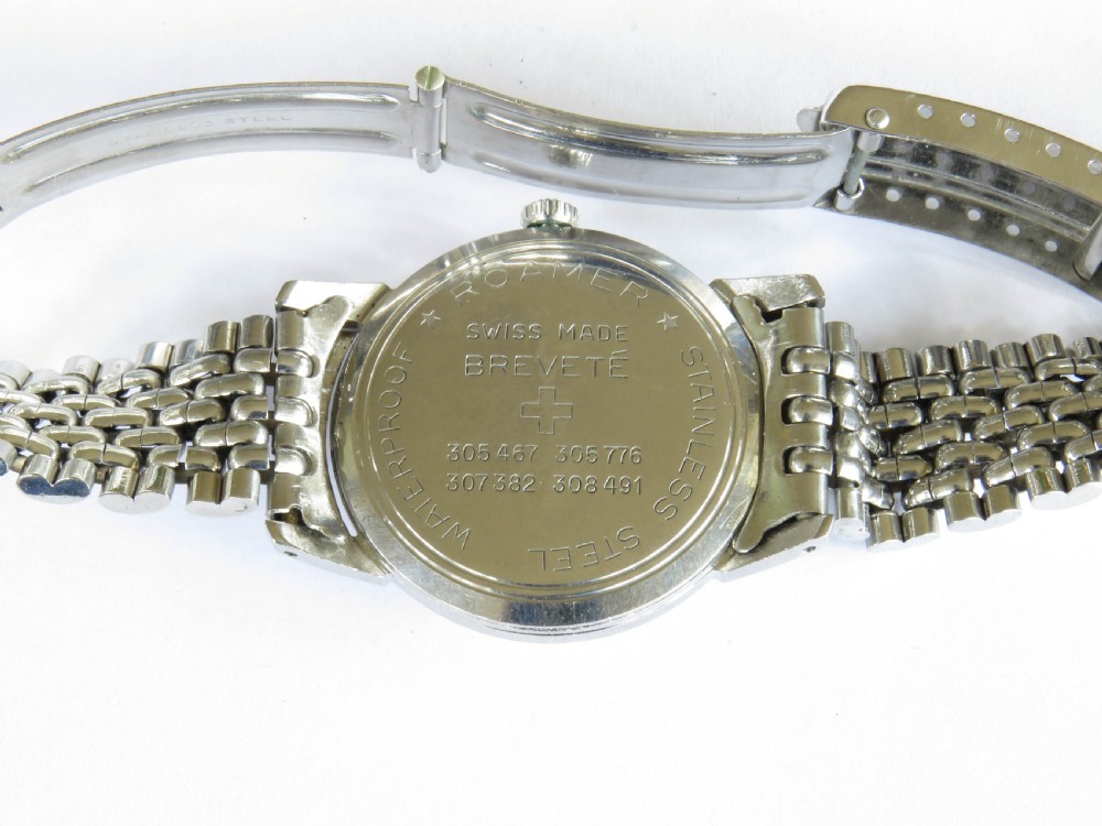 Gents 1950s Roamer wrist watch View IV