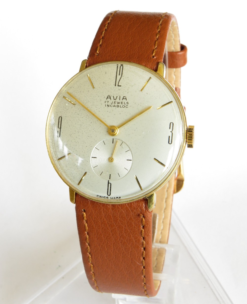 Gents 1960s Avia wrist watch, model 10006