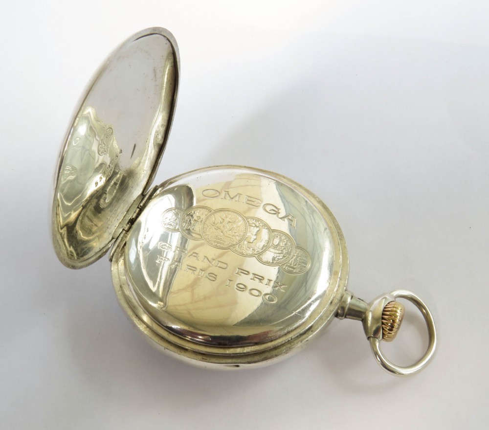 Antique Omega pocket watch, 1915 View III