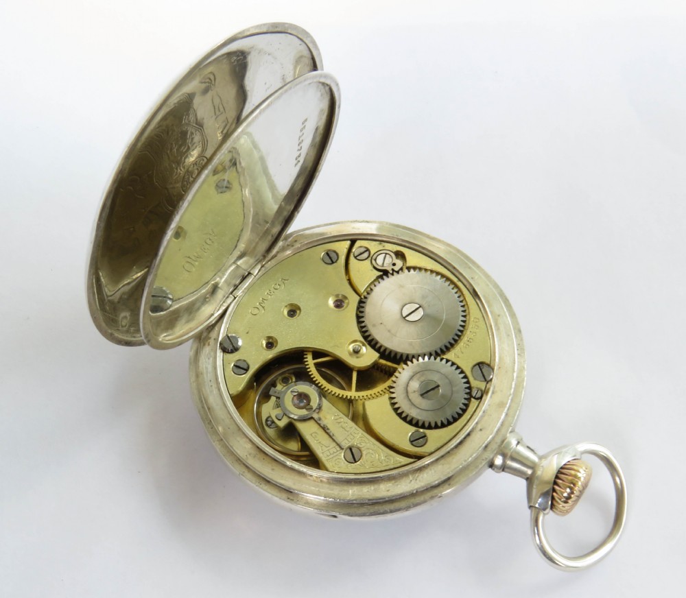 Antique Omega pocket watch, 1915 View IV