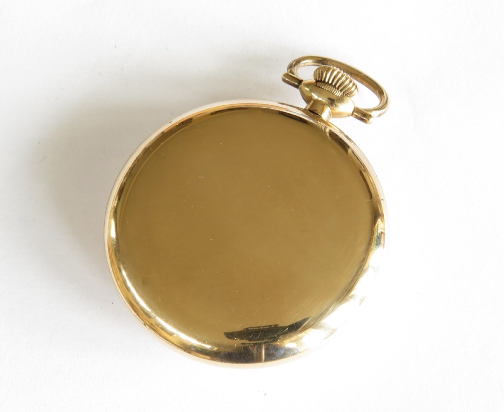 Antique 1920s Record pocket watch, super condition View IV