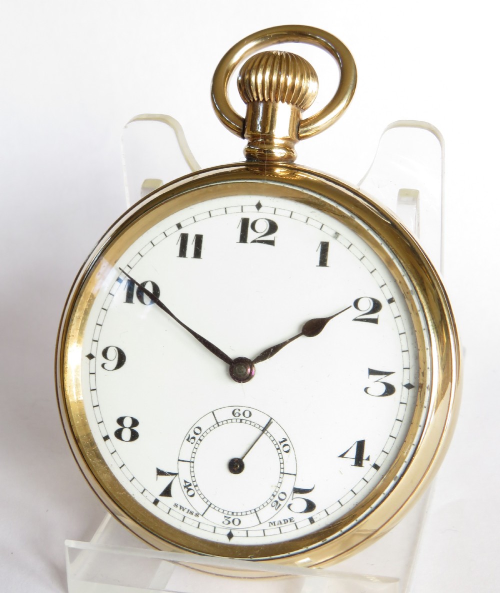 Antique 1920s Swiss pocket watch