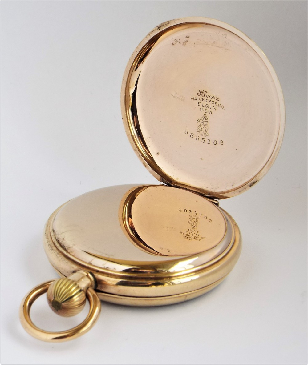 Antique 1920s Zenith pocket watch. View III