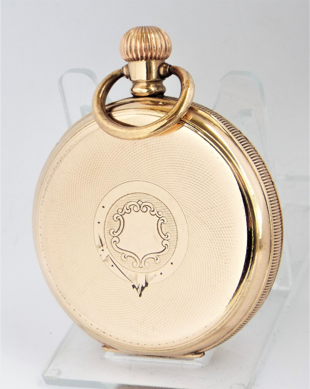 Antique 1903 Waltham Traveler pocket watch. View II