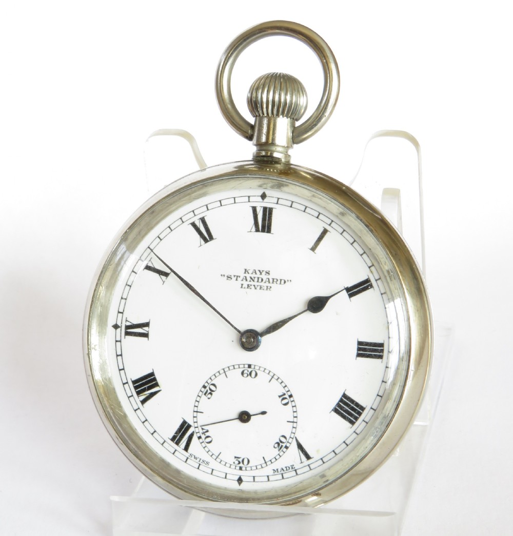 1920s Kays Standard Lever pocket watch