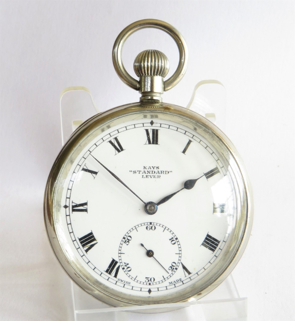 1920s Kays Standard Lever pocket watch View II