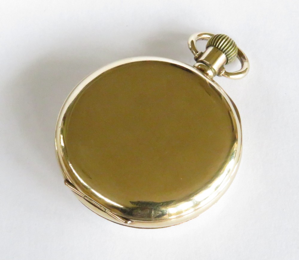 1930s Rotherham & Sons pocket watch, Colet Court View VI