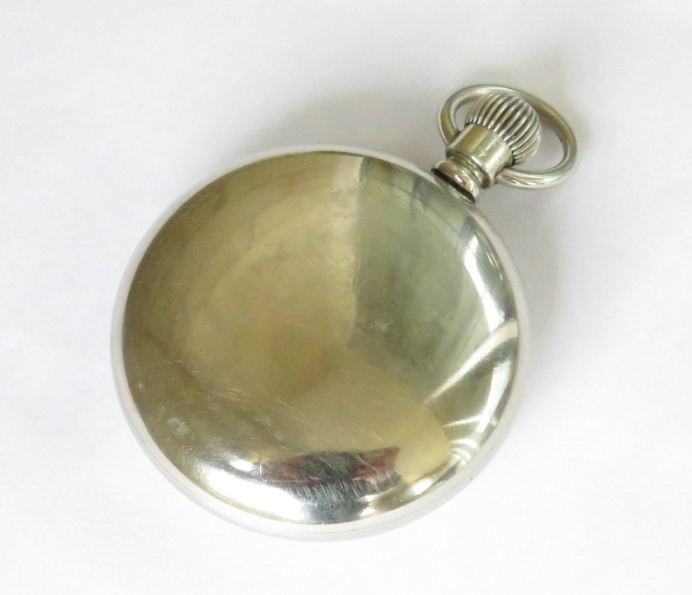 Antique Illinois railroad pocket watch, 1909 View IV