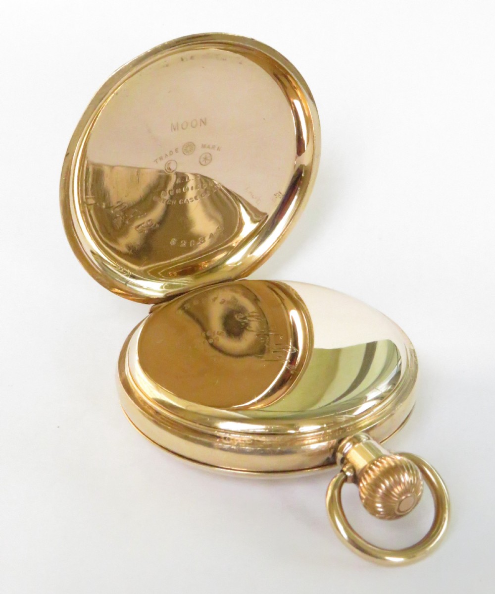 1920s Limit half hunter pocket watch View VI