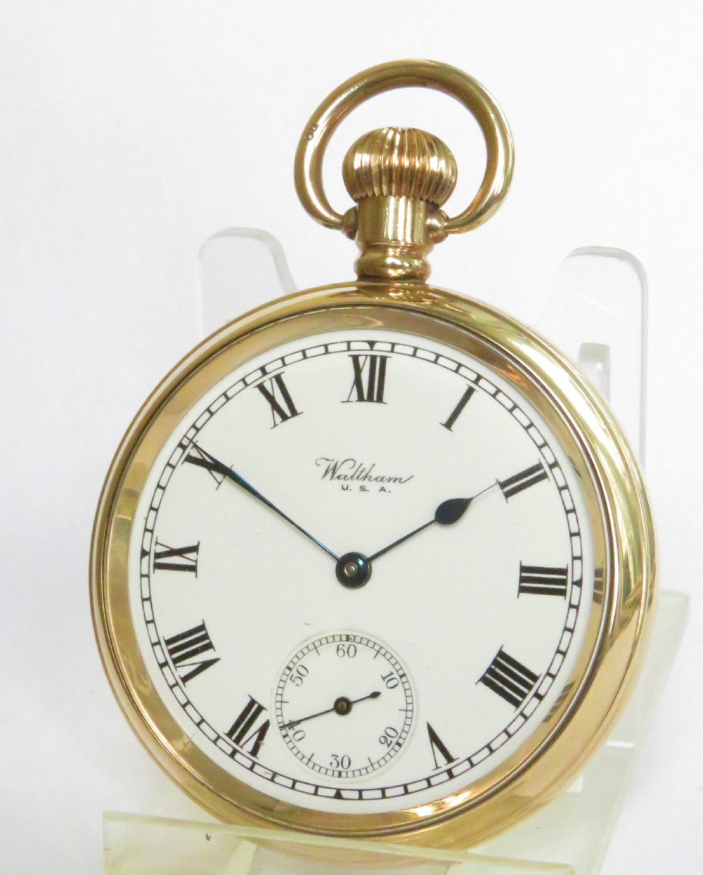 1931 Waltham pocket watch, Dewsbury Fire Brigade