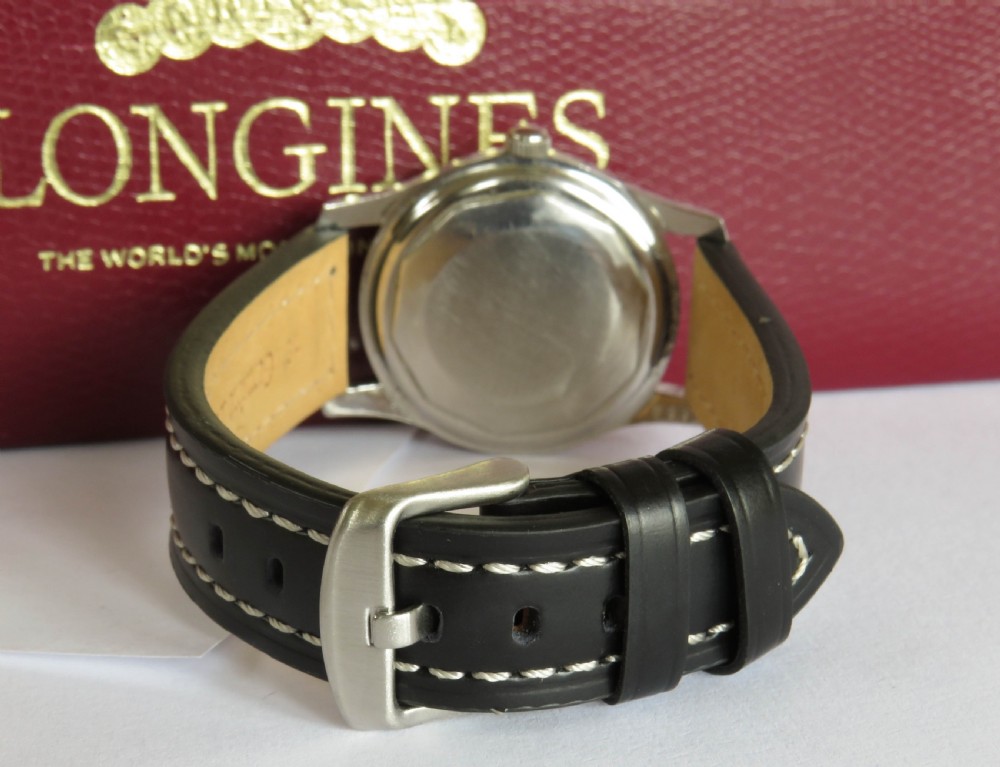 Gents Longines wrist watch, 1955 View V