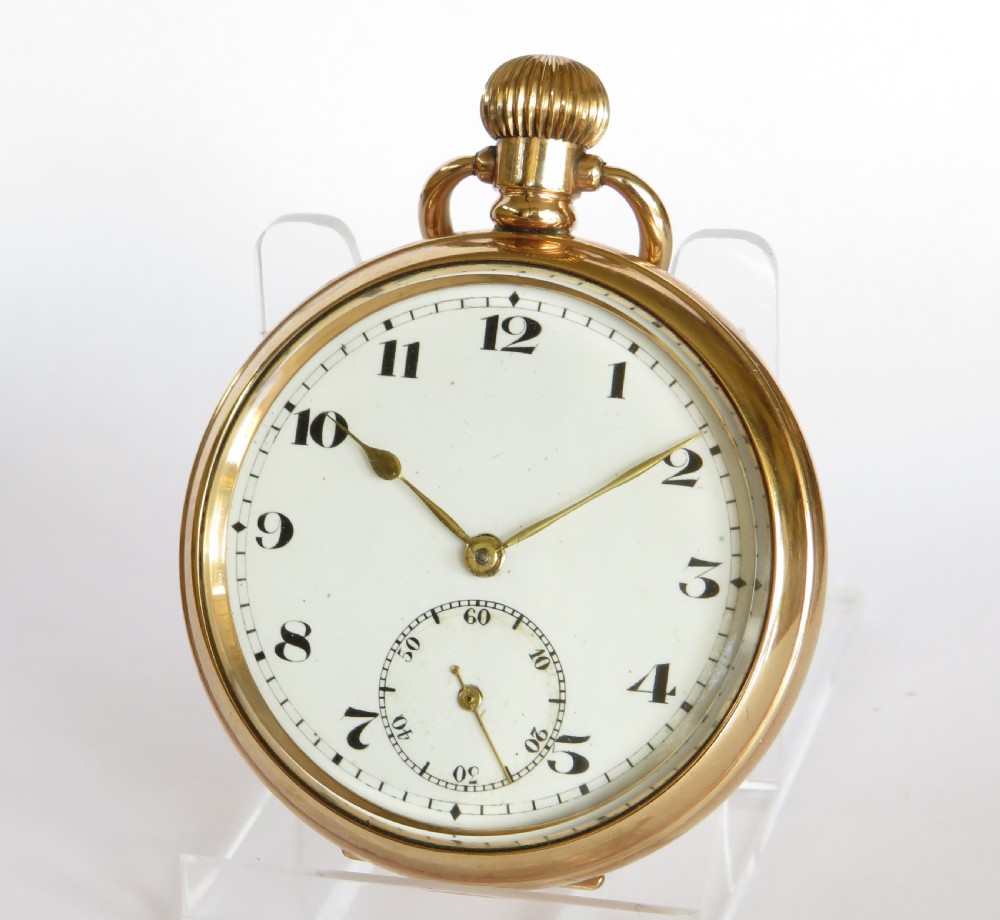 1920s Bernex stem winding pocket watch