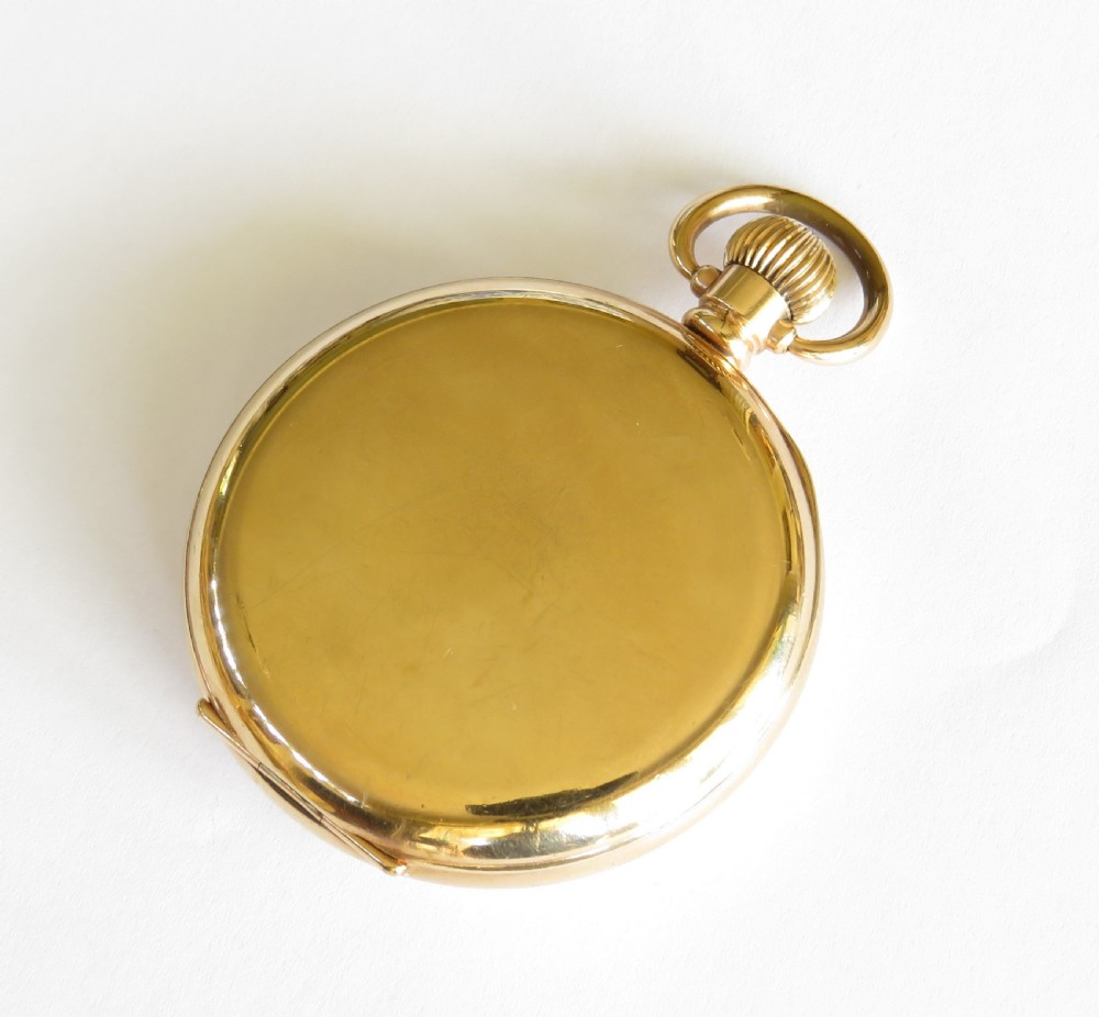 1920s Bernex stem winding pocket watch View V