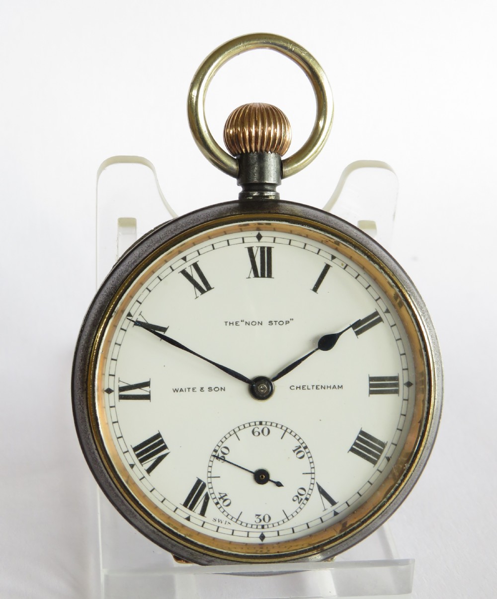 1930s Rands Minor ‘Non-Stop’ pocket watch, Cheltenham View II