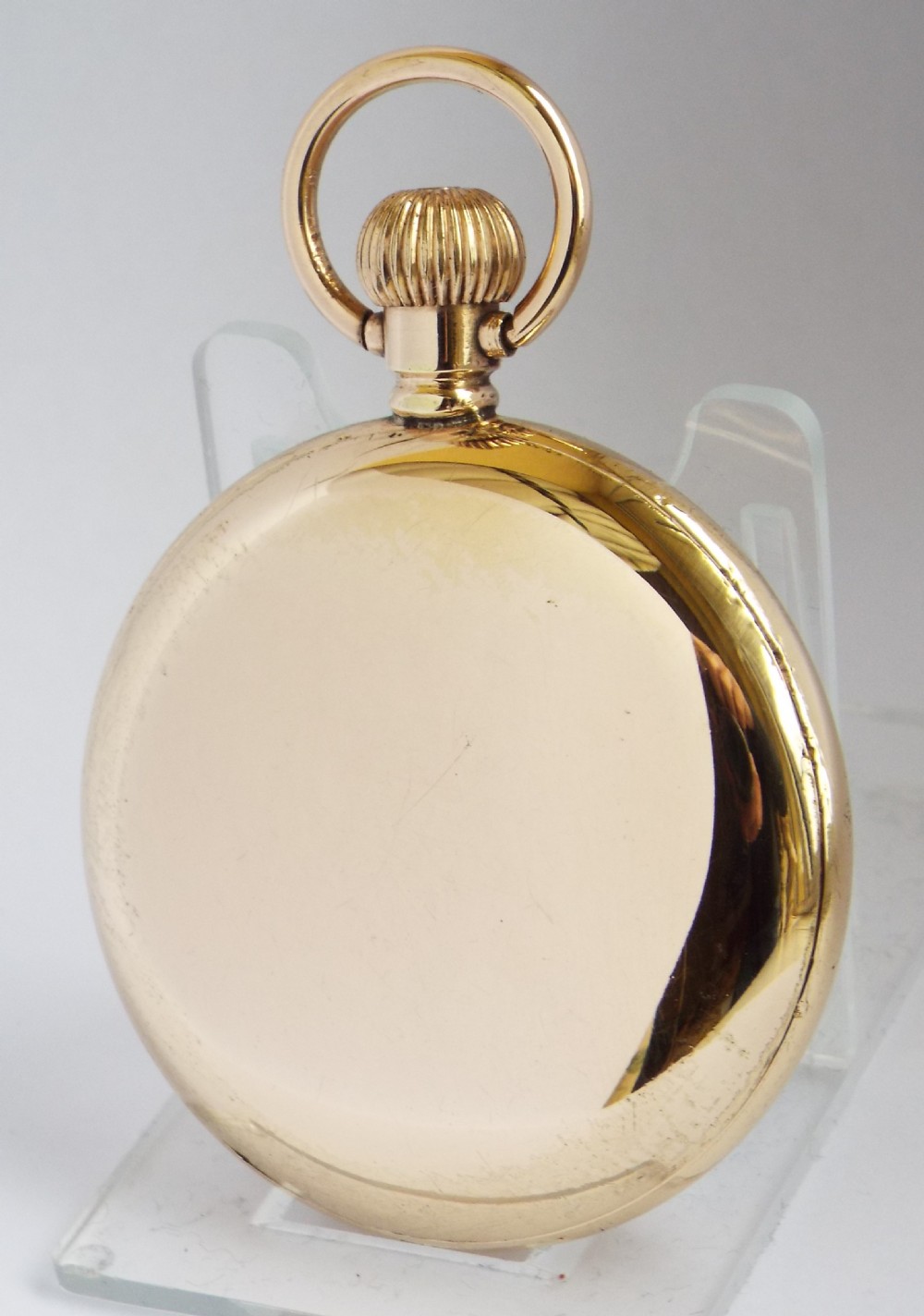 Antique Elgin stem winding pocket watch. View II