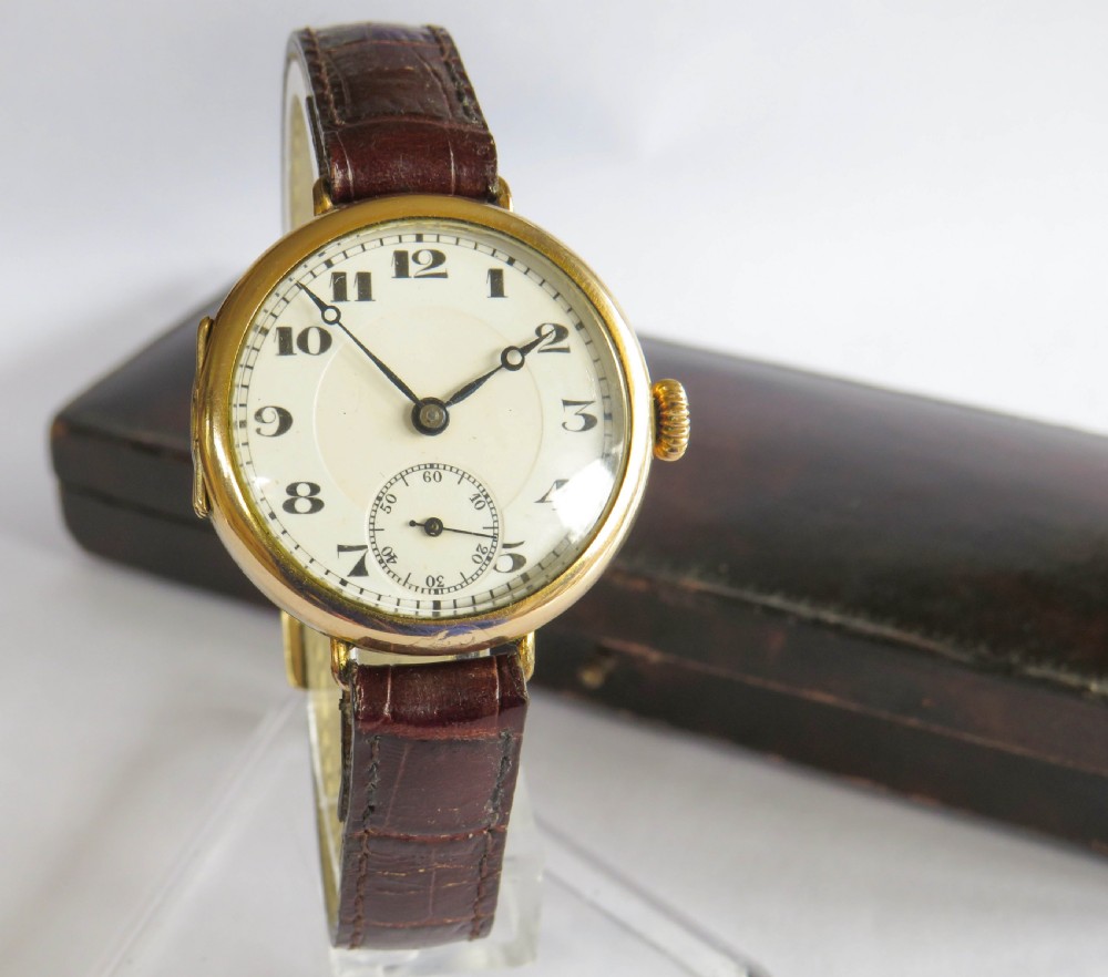 Gents 1923 Helvetia wrist watch, lovely condition View II