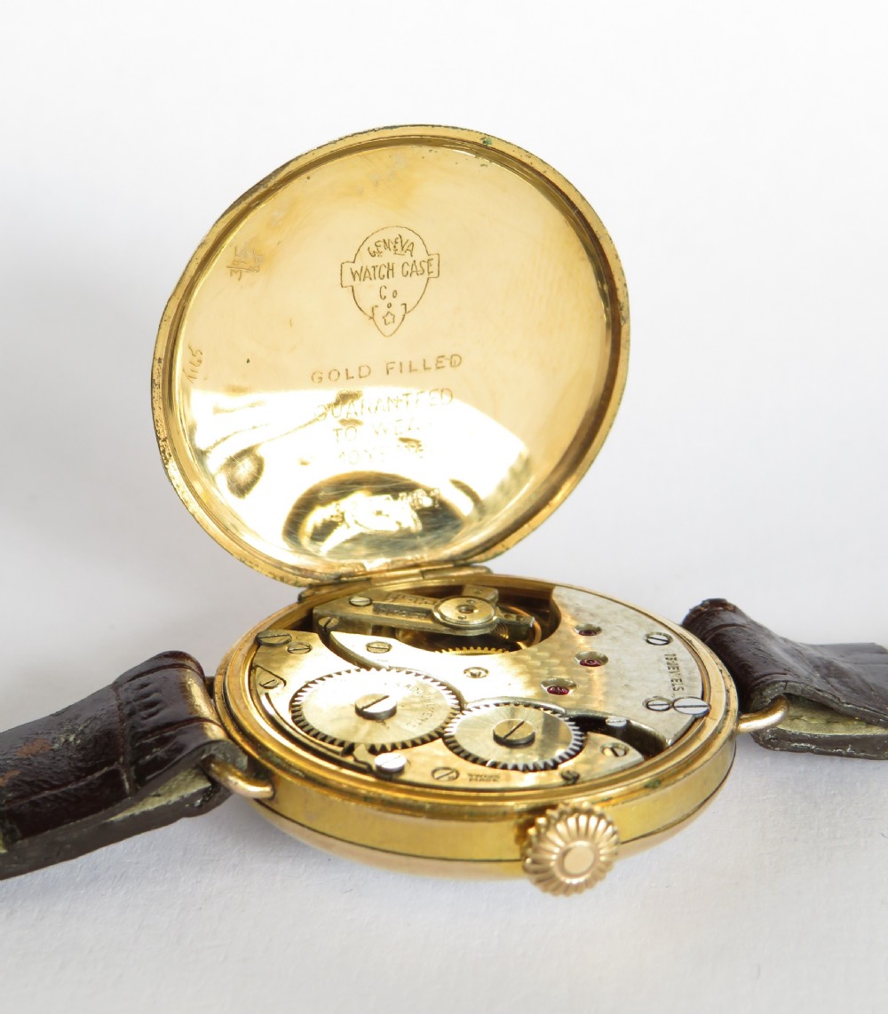 Gents 1923 Helvetia wrist watch, lovely condition View V
