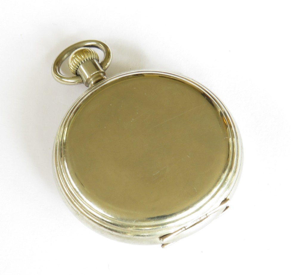 Antique Waltham hunter pocket watch, Thos Russell View VI