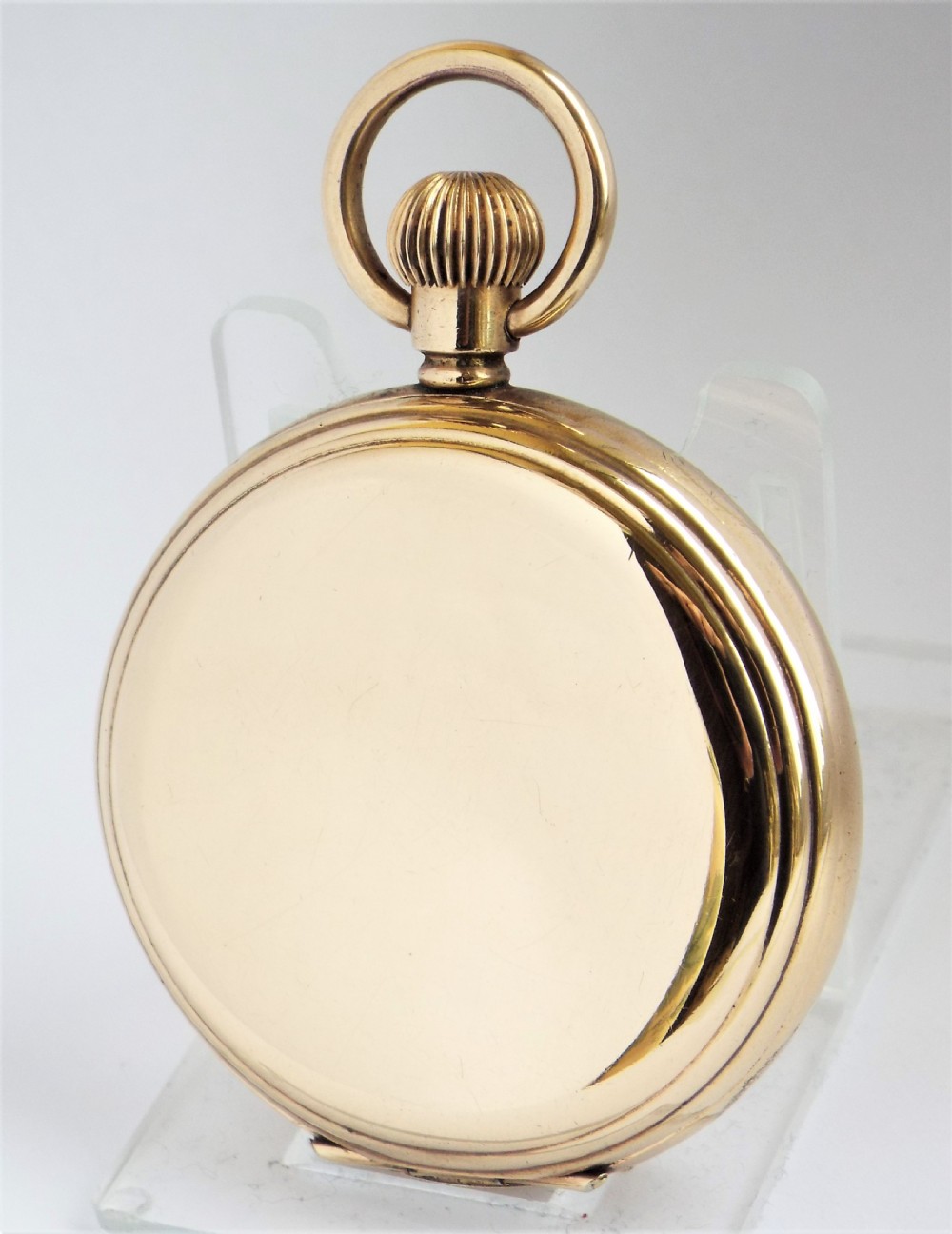 Antique Thomas Russell full hunter pocket watch. View II