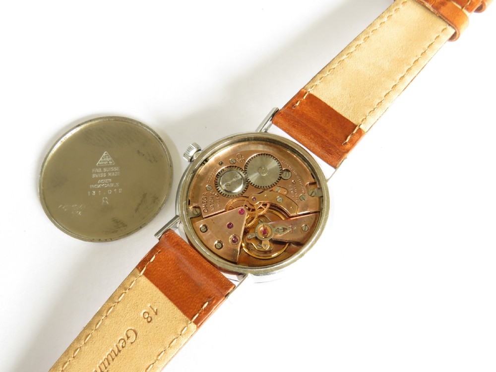 Gents Omega wrist watch, 1965 View III