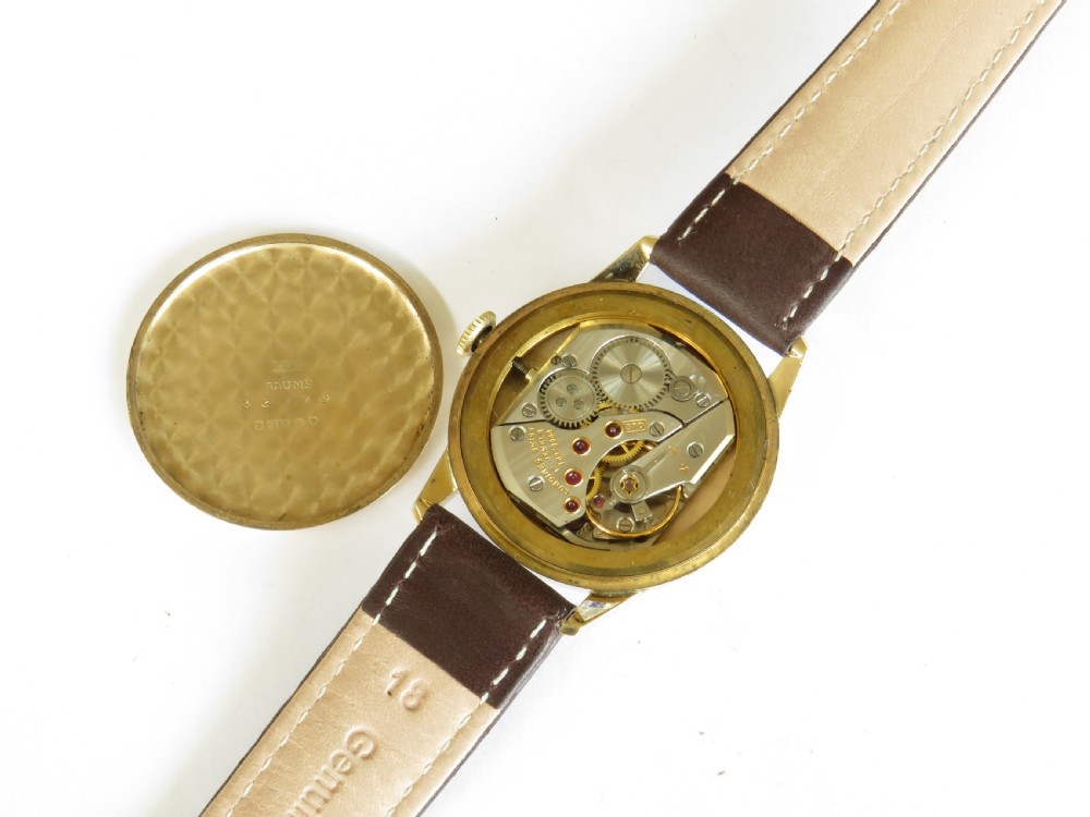 Gents 9ct gold Longines wrist watch, 1966 View III