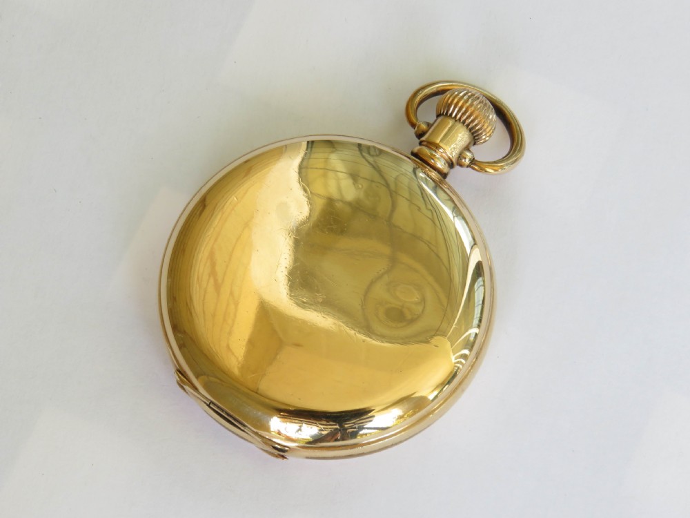 Waltham Bartlett full hunter pocket watch, 1918 View V