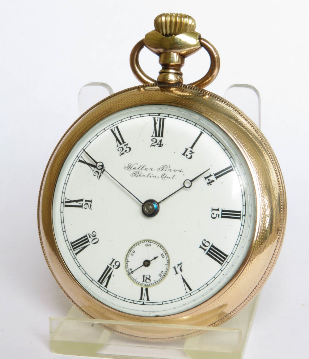 Hampden Dueber Grand railroad pocket watch, 1901