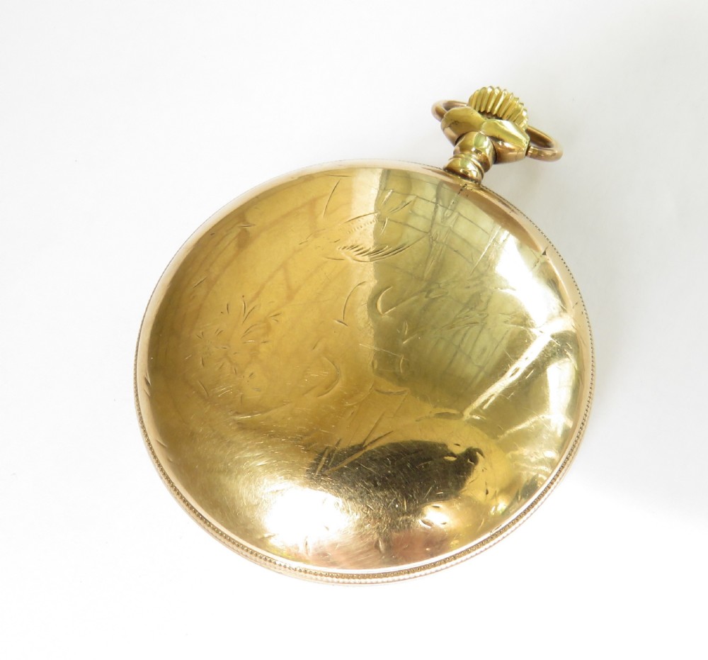 Hampden Dueber Grand railroad pocket watch, 1901 View IV