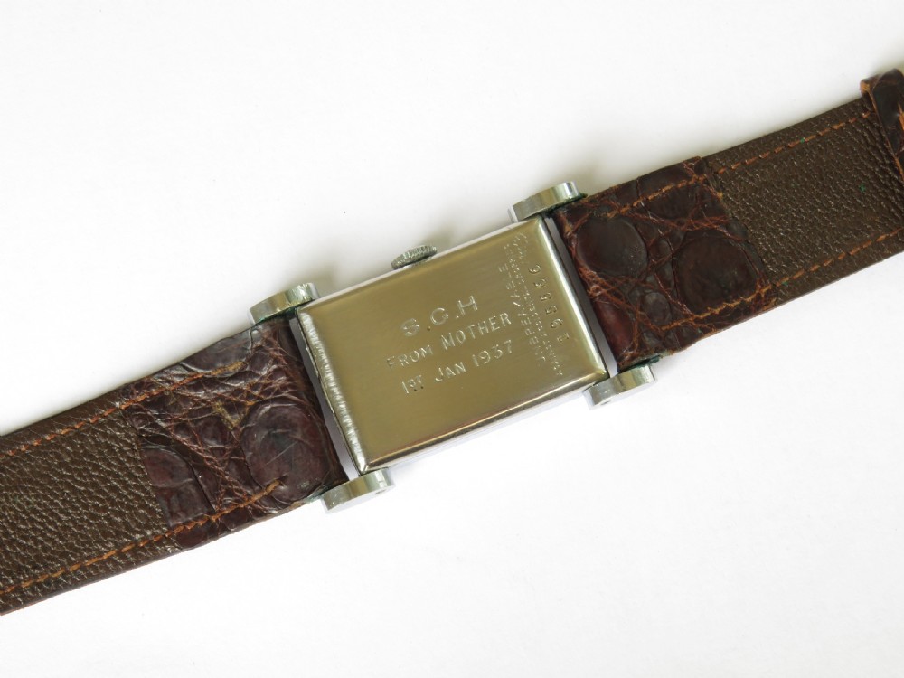 1930s mid-size Rotary watch for J W Benson View IV
