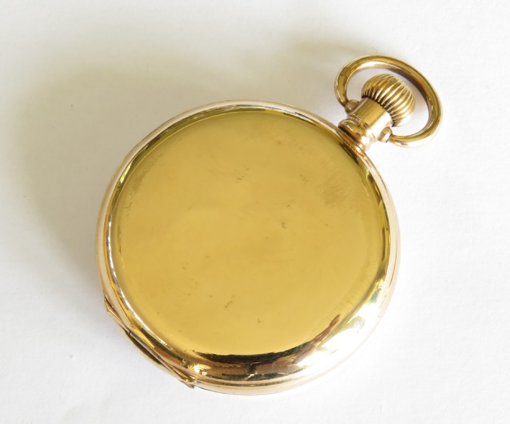 Antique Waltham full hunter pocket watch View V