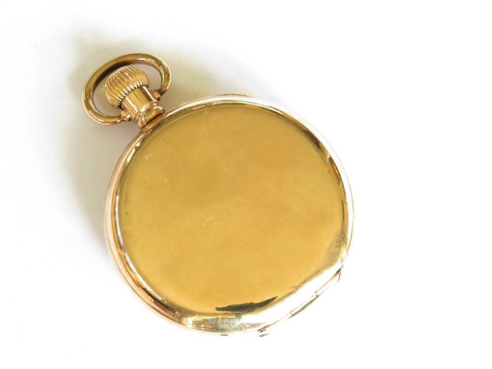Antique Waltham full hunter pocket watch View VI