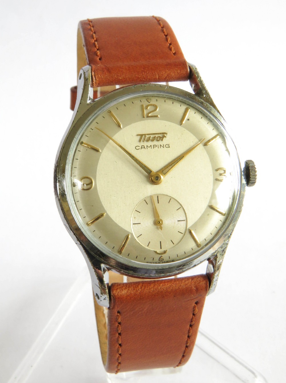 Gents Tissot Camping wrist watch, 1955 View II