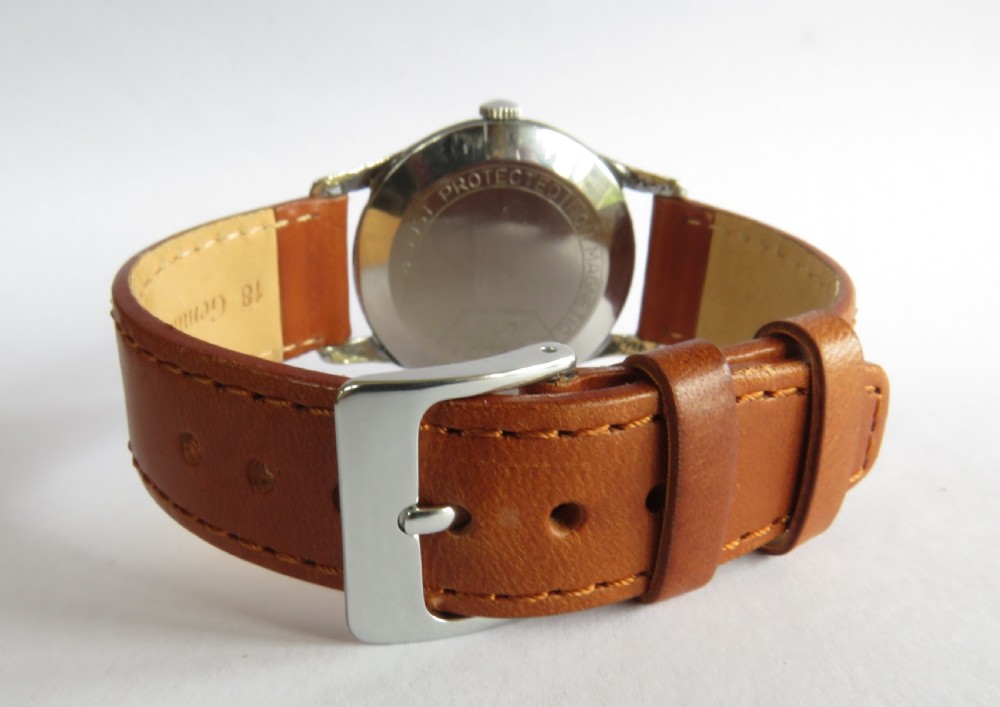 Gents Tissot Camping wrist watch, 1955 View V
