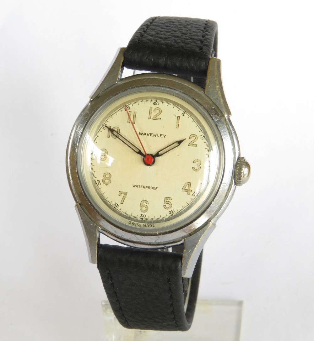 Gents 1940s Waverley wrist watch by Timor