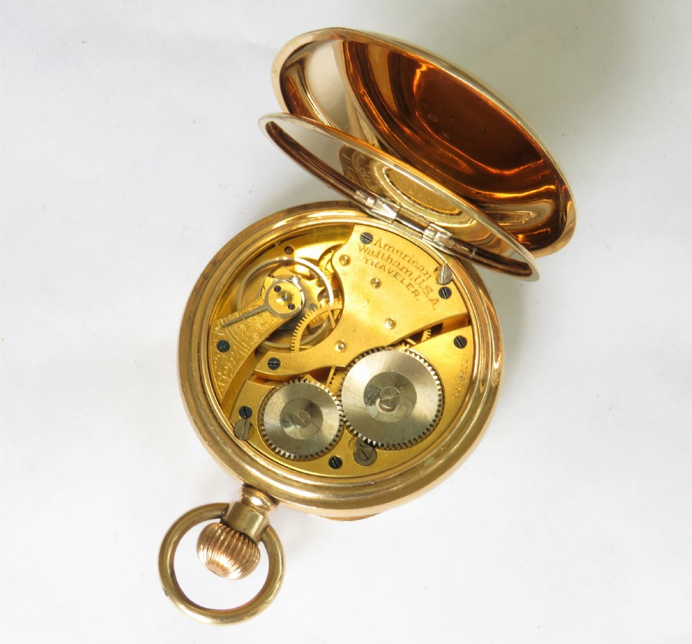 Antique 1903 Waltham pocket watch View IV