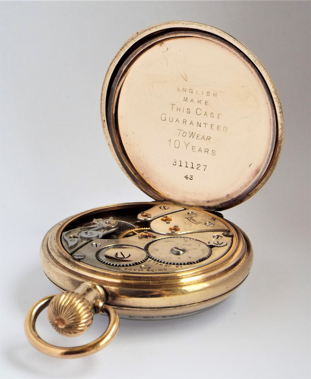 Antique 1920s Limit pocket watch. View IV