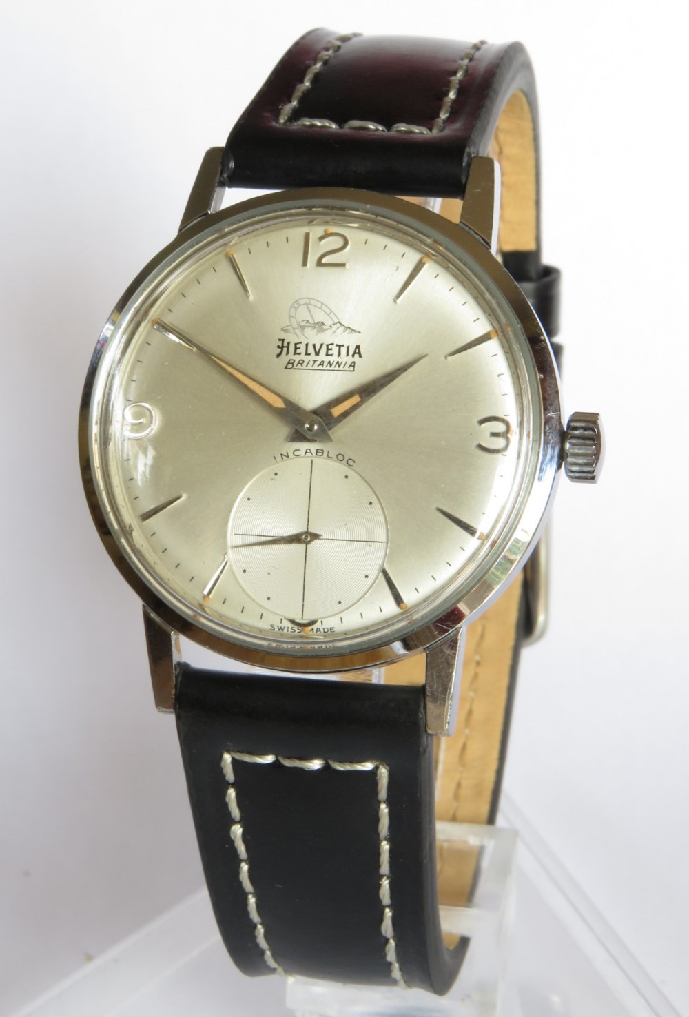 Gents good-sized 1950s Helvetia Britannia watch