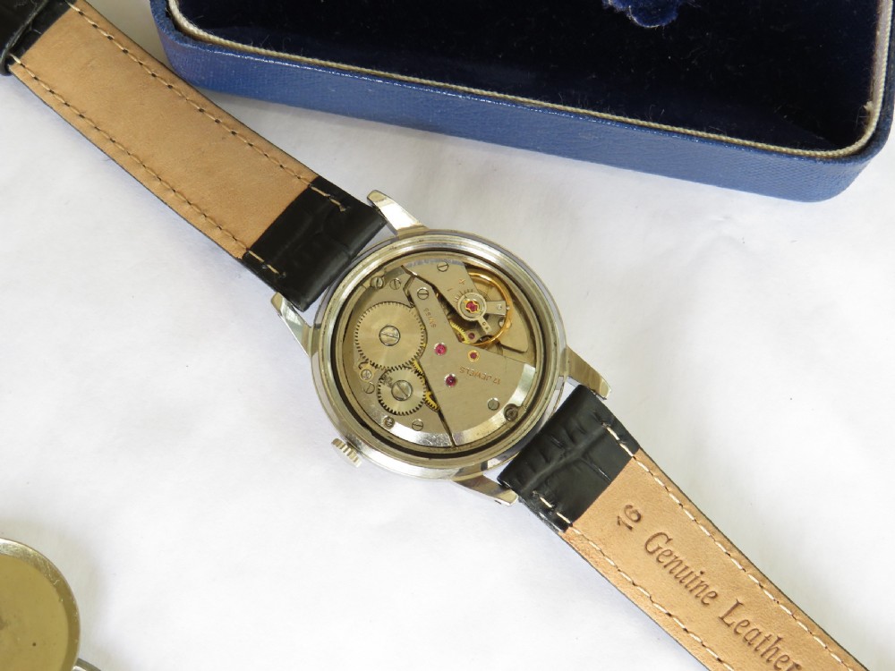 Gents wrist watch for Garrard, c1960 View III