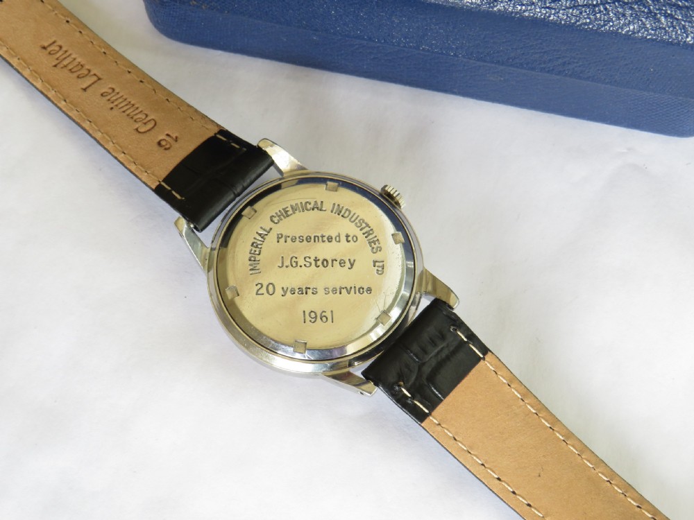 Gents wrist watch for Garrard, c1960 View IV