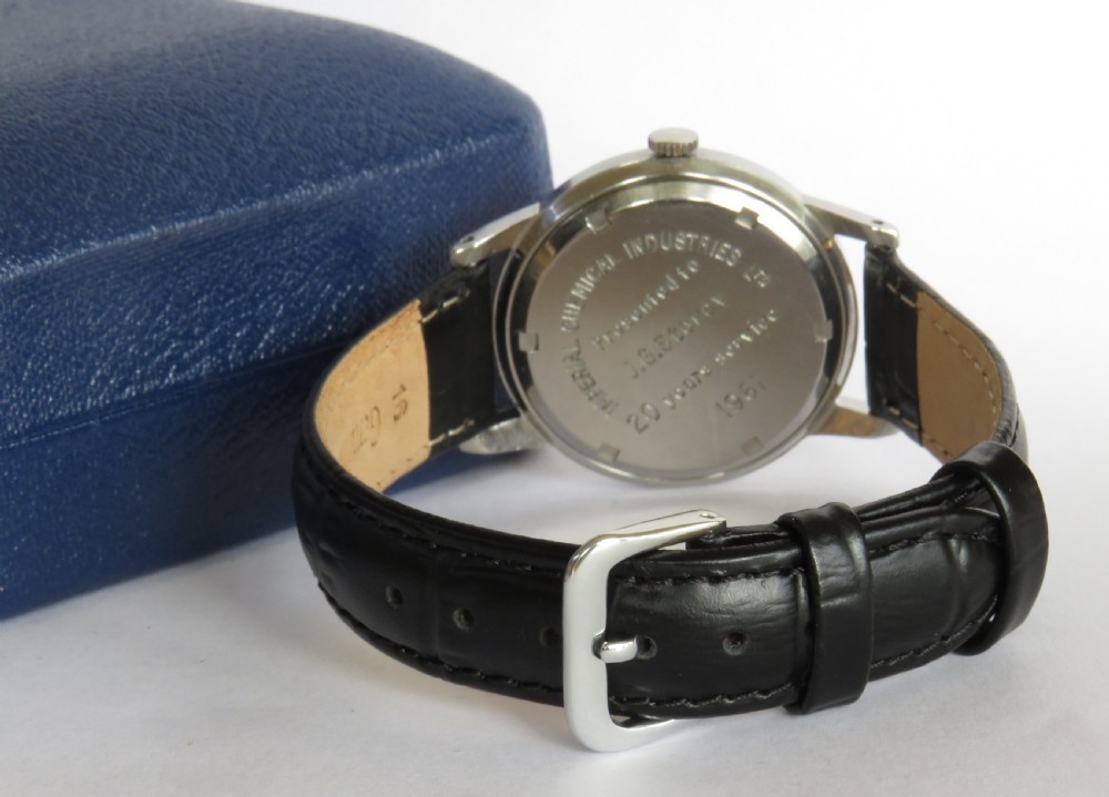 Gents wrist watch for Garrard, c1960 View V