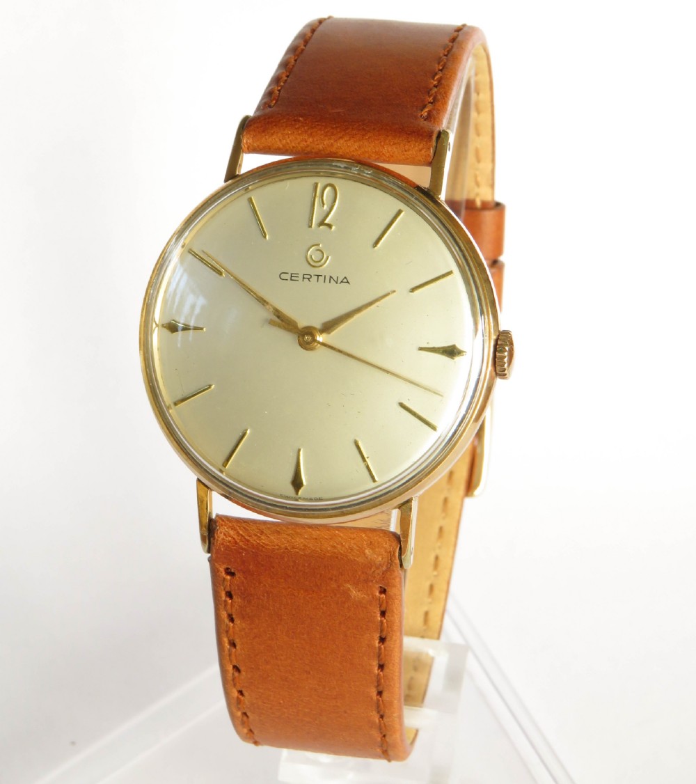 Gents 1960s Certina wrist watch