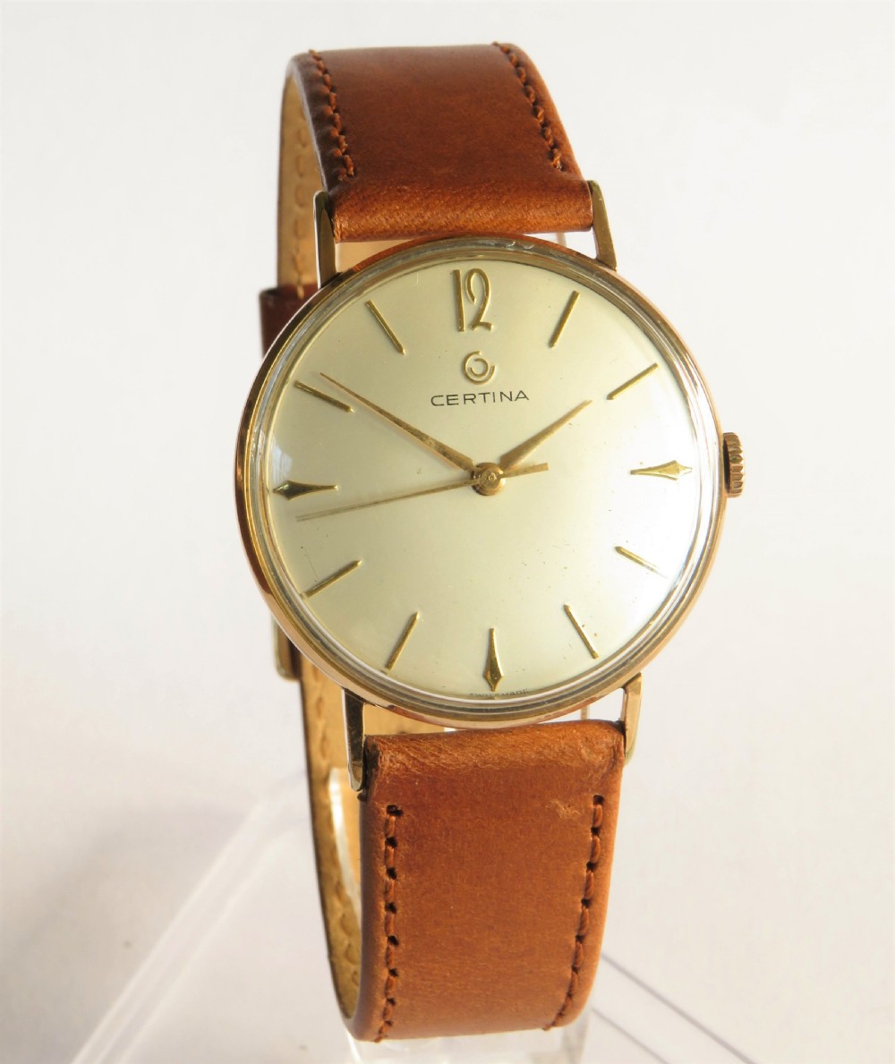 Gents 1960s Certina wrist watch View II