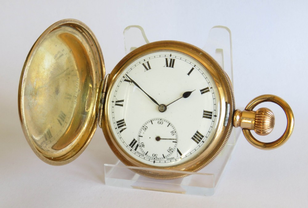 Antique Criterion full hunter pocket watch