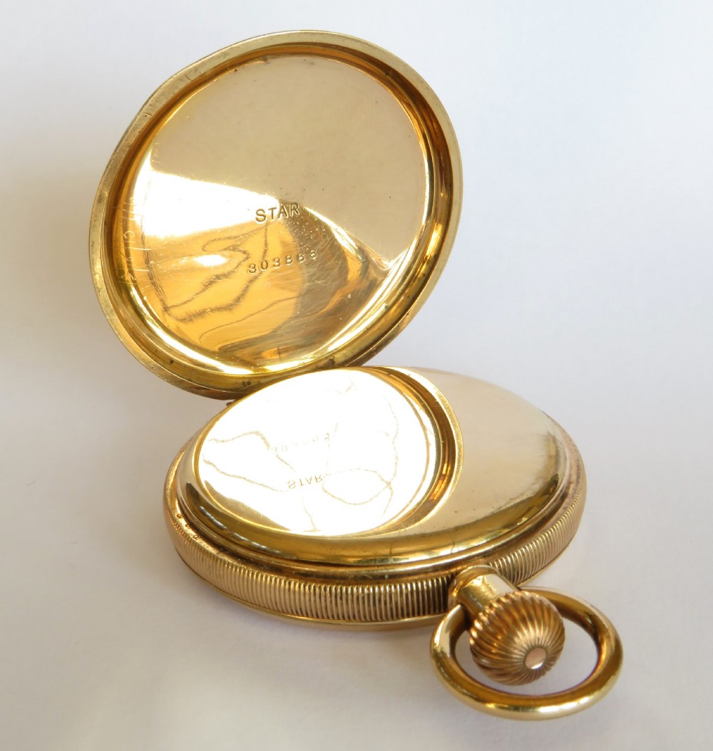 Antique Criterion full hunter pocket watch View III